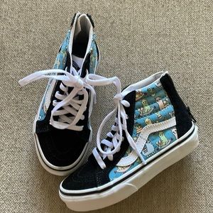 *NWOT* Vans, KIDS LLAMAS SK8-HI ZIP, size 11